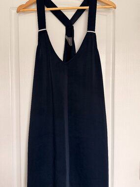 Negative Supreme Mini Slip Dress Navy XL Nightgown